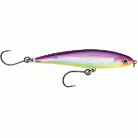 Rapala X-Rap&reg; Twitchin&rsquo; Minnow 4" Purple Chartreuse