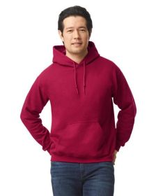 Pack Of 5 Gildan G185 Adult Heavy Blend 8 oz., 50/50 Hooded Sweatshirt (Color: ANTIQ CHERRY RED, size: L)